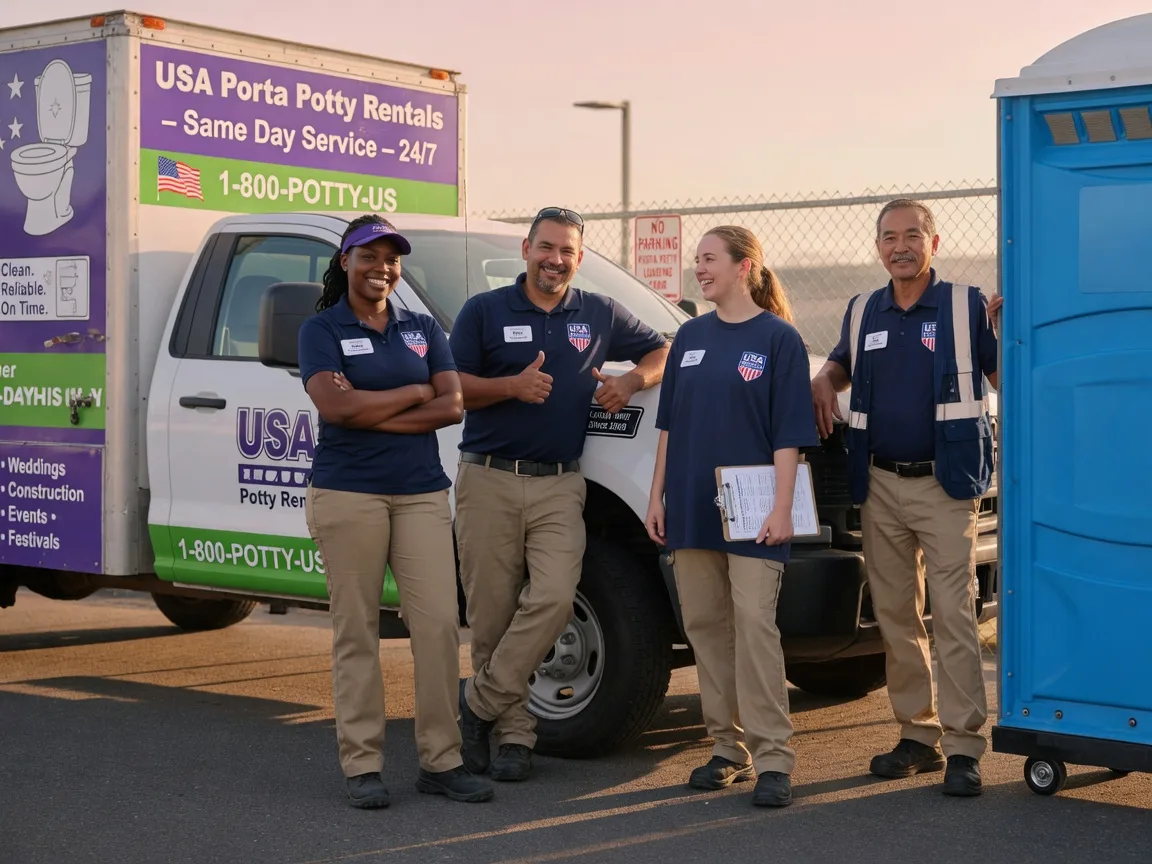 Porta Potty Rental company in La Canada Flintridge, CA